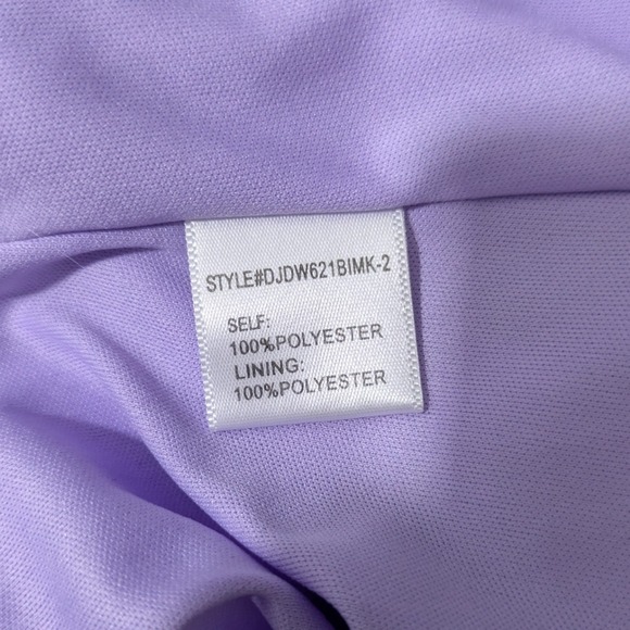 Altard State Purple‎ Embroidered Baby Doll Dress Lined Romantic Coquette Size M - Picture 9 of 10